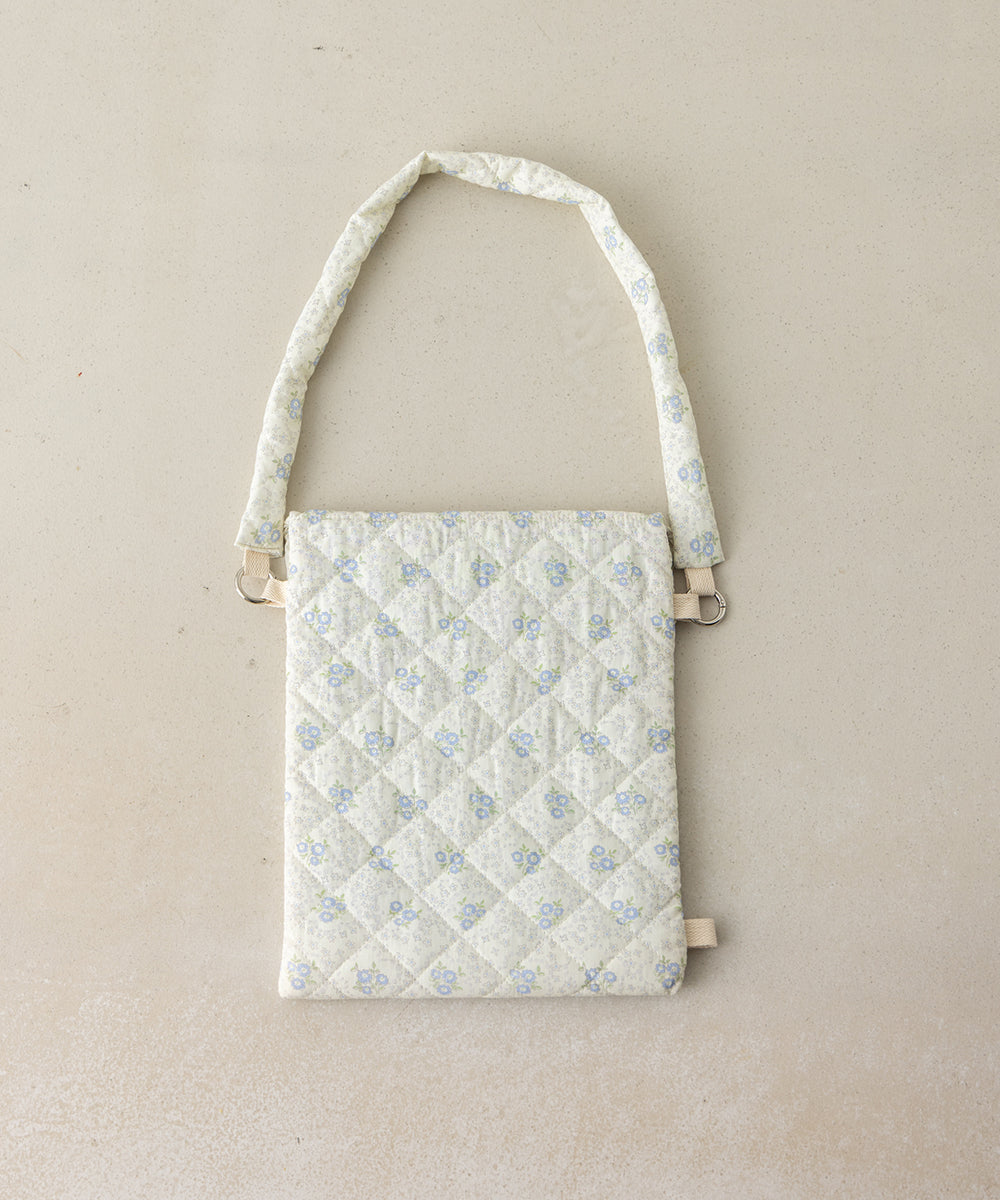 フラワーキルティングタブレットショルダーケース