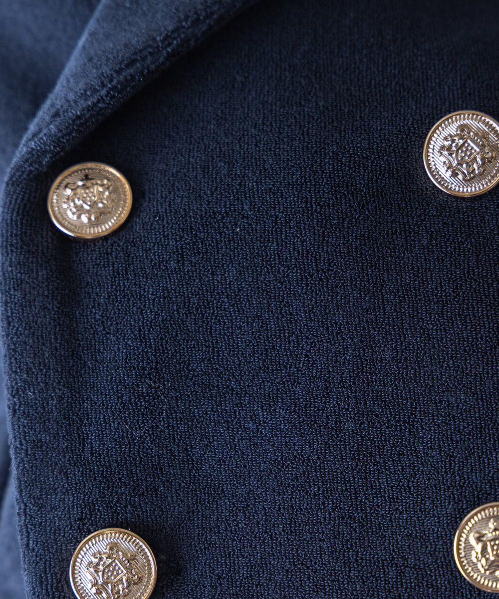 ダブルボタンパイルテーラードジャケット