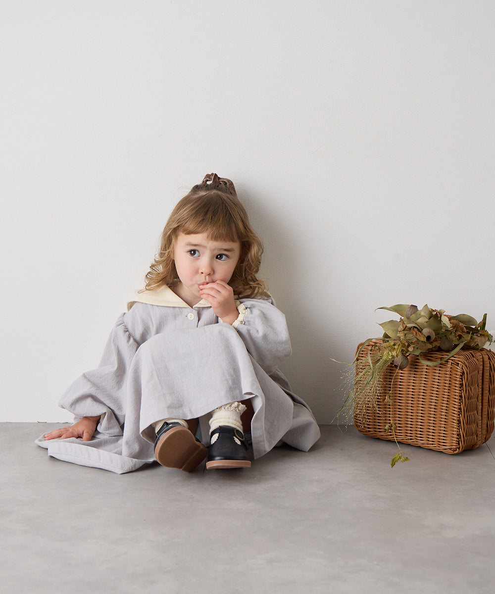 バイカラーセーラーカラーワンピース