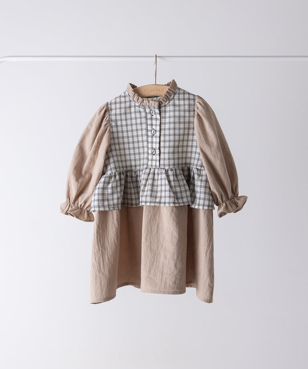 レイヤード風ワンピース