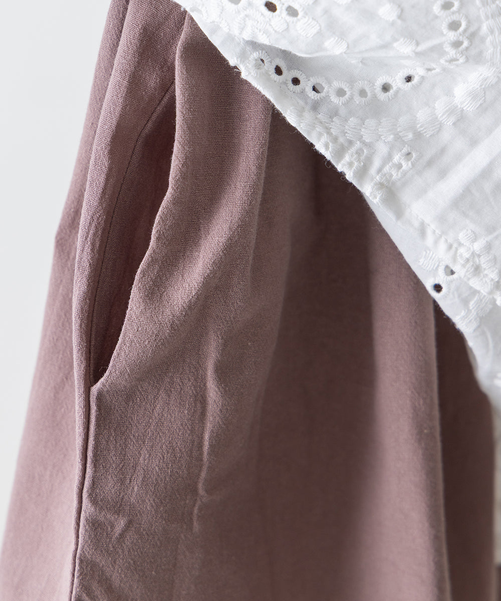 【リンク】スカラップレースエプロンワンピース
