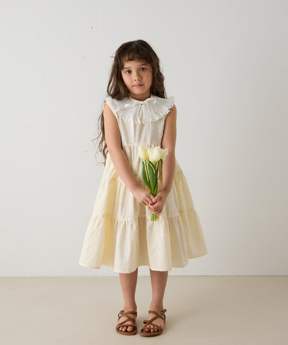 ドビードットバックリボンワンピース