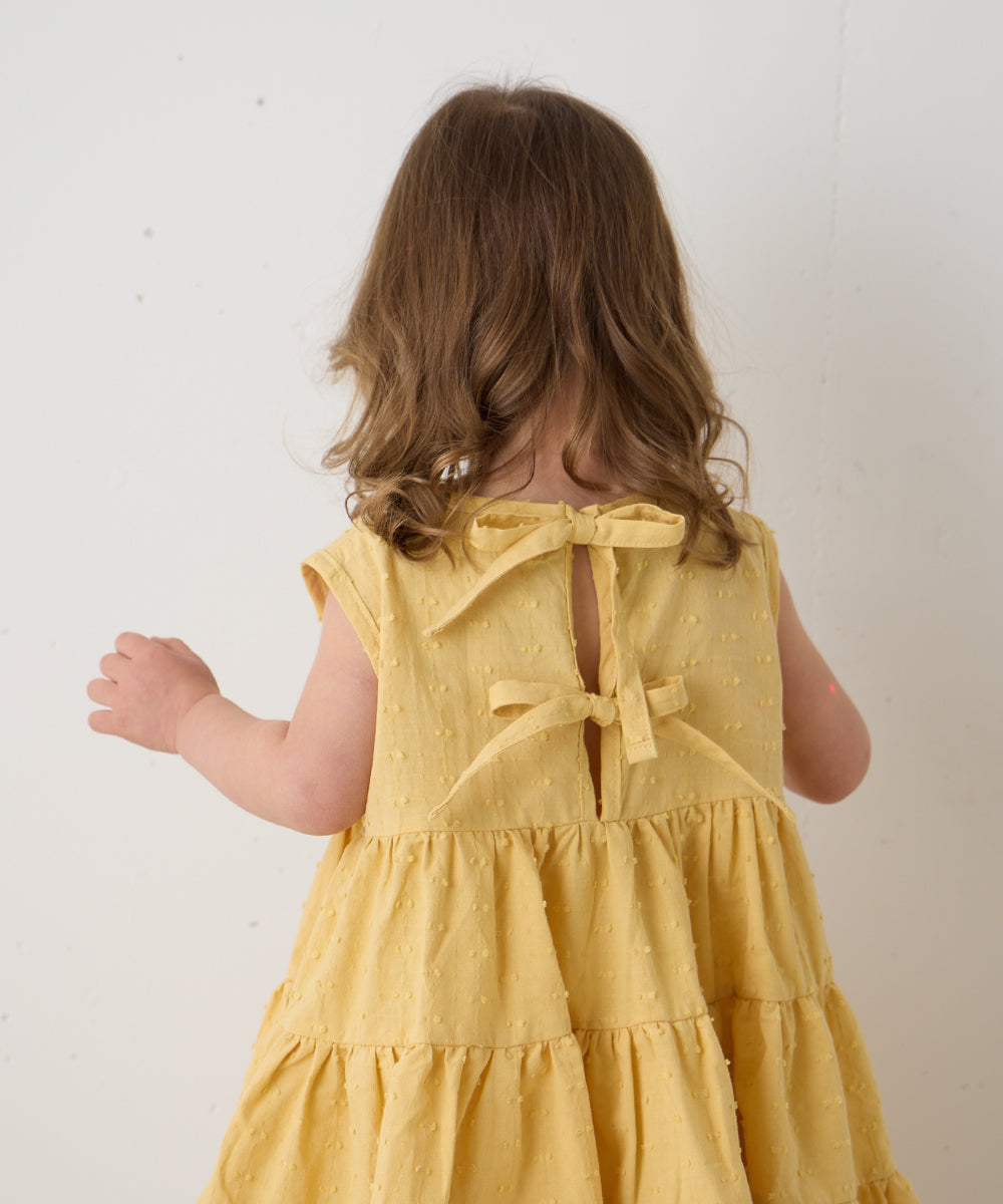 ドビードットバックリボンワンピース