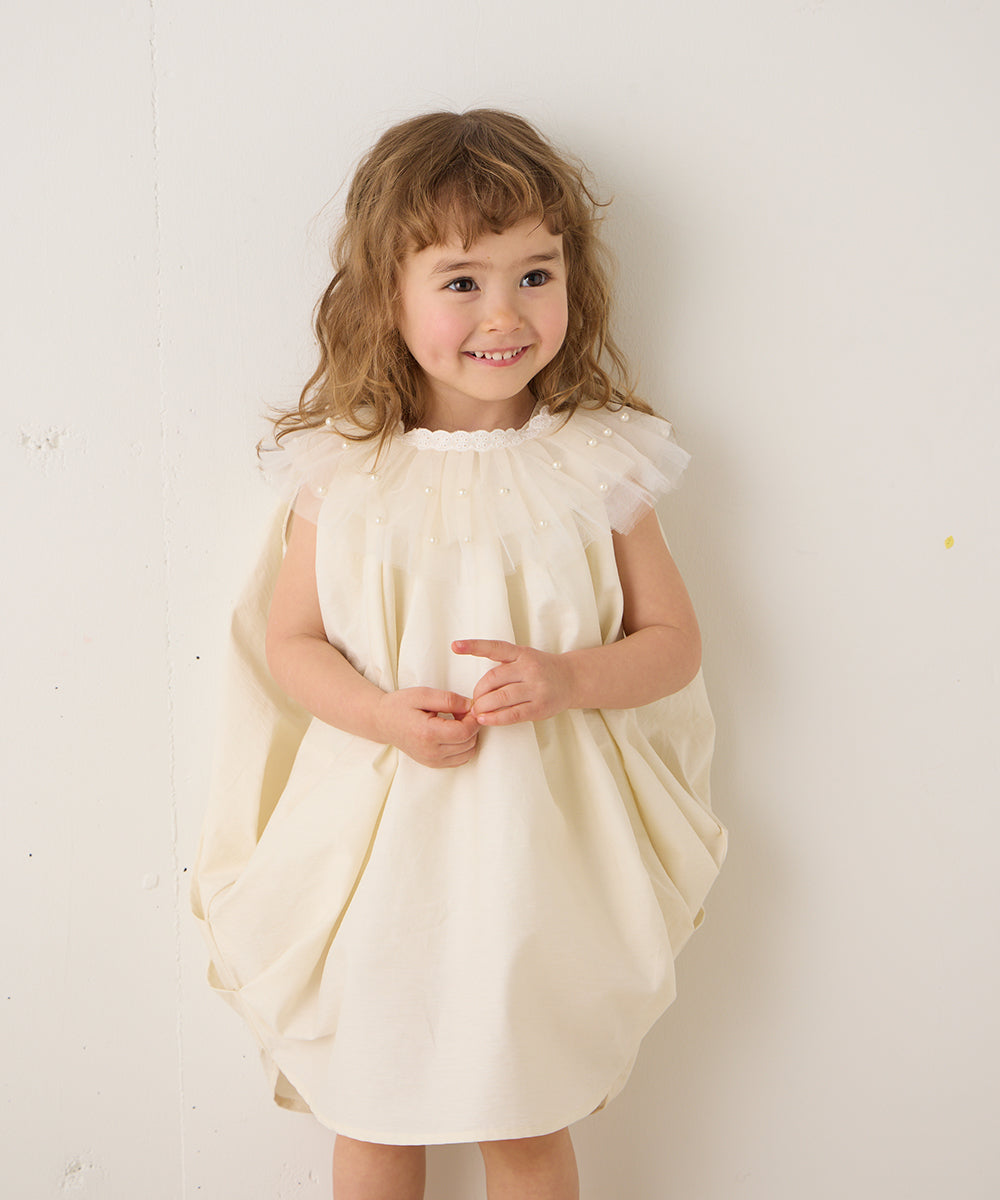 立体シルエットワンピース