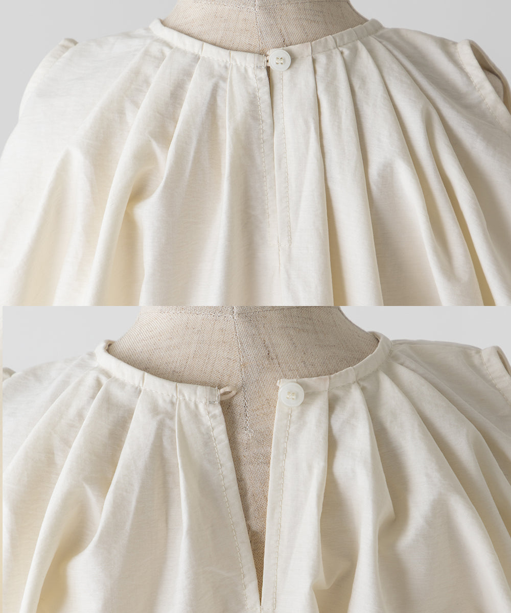 立体シルエットワンピース