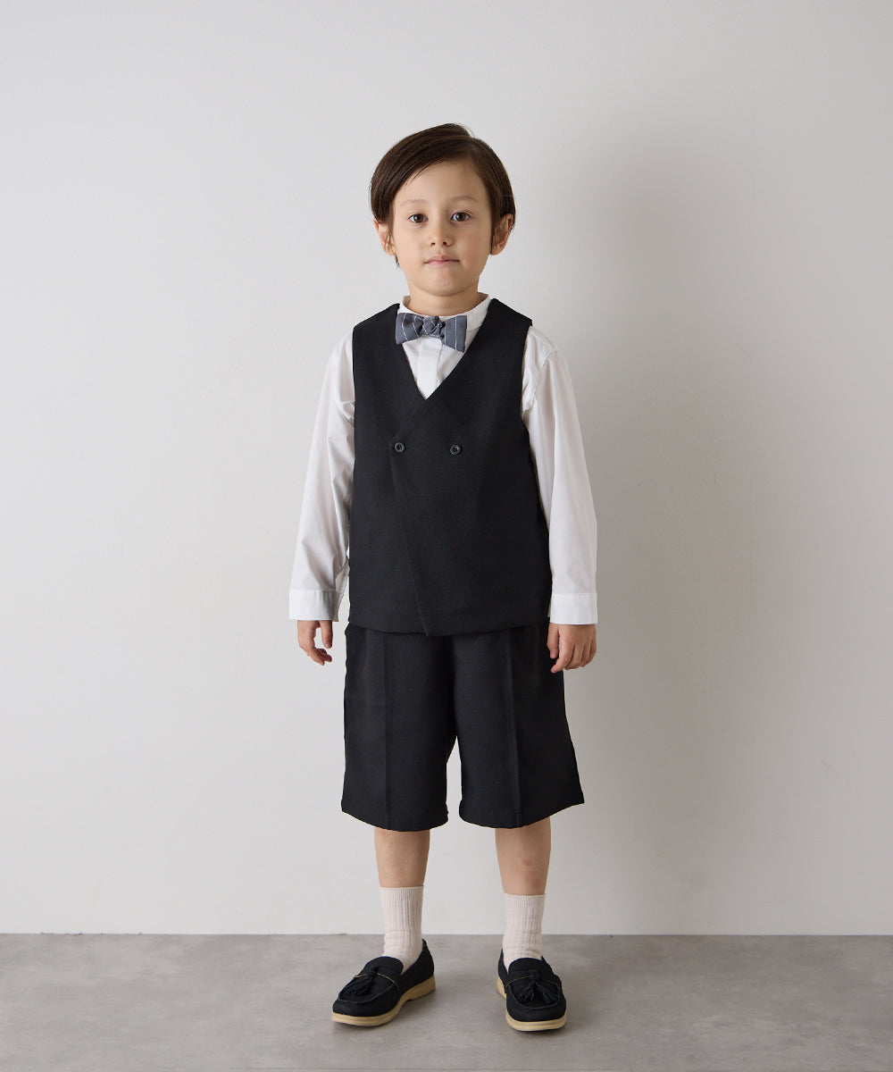 センターシームハーフパンツ(ウエストゴム調整)