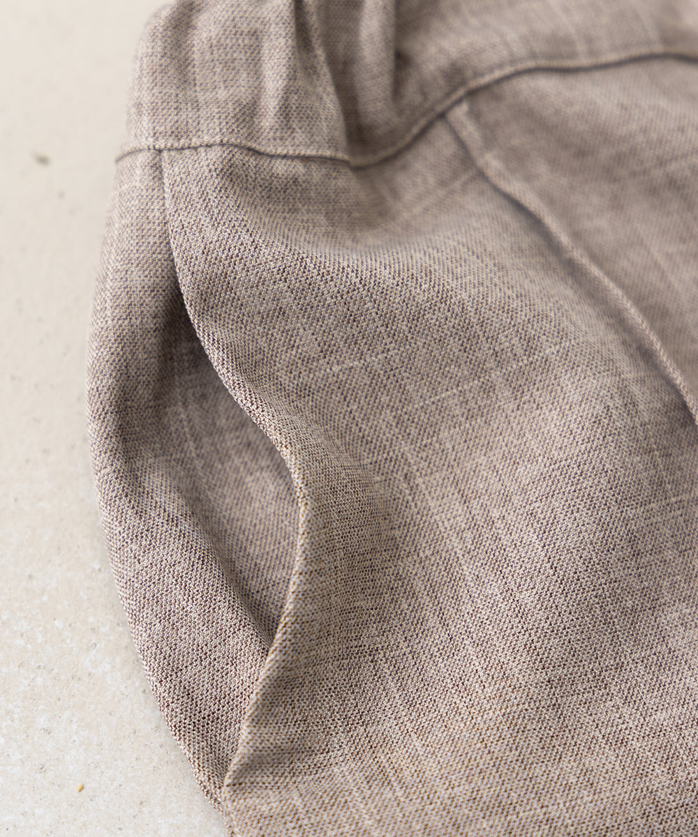 センターシームハーフパンツ(ウエストゴム調整)