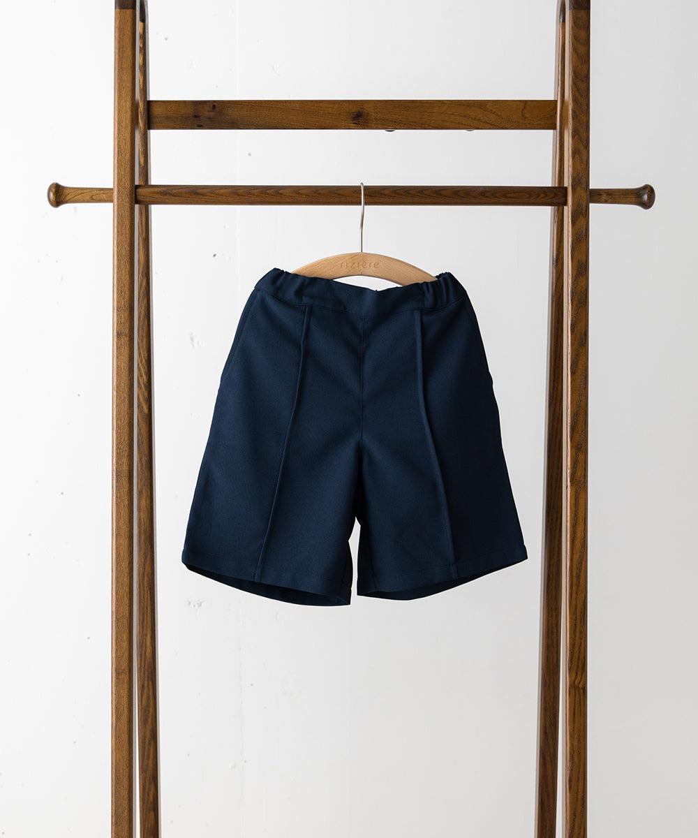 センターシームハーフパンツ(ウエストゴム調整)