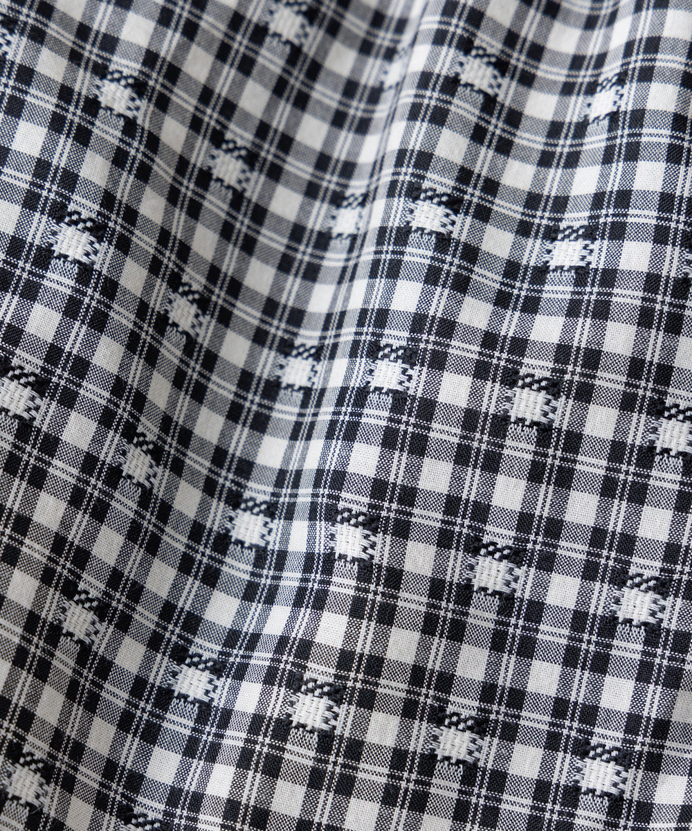 チェックタックショートパンツ