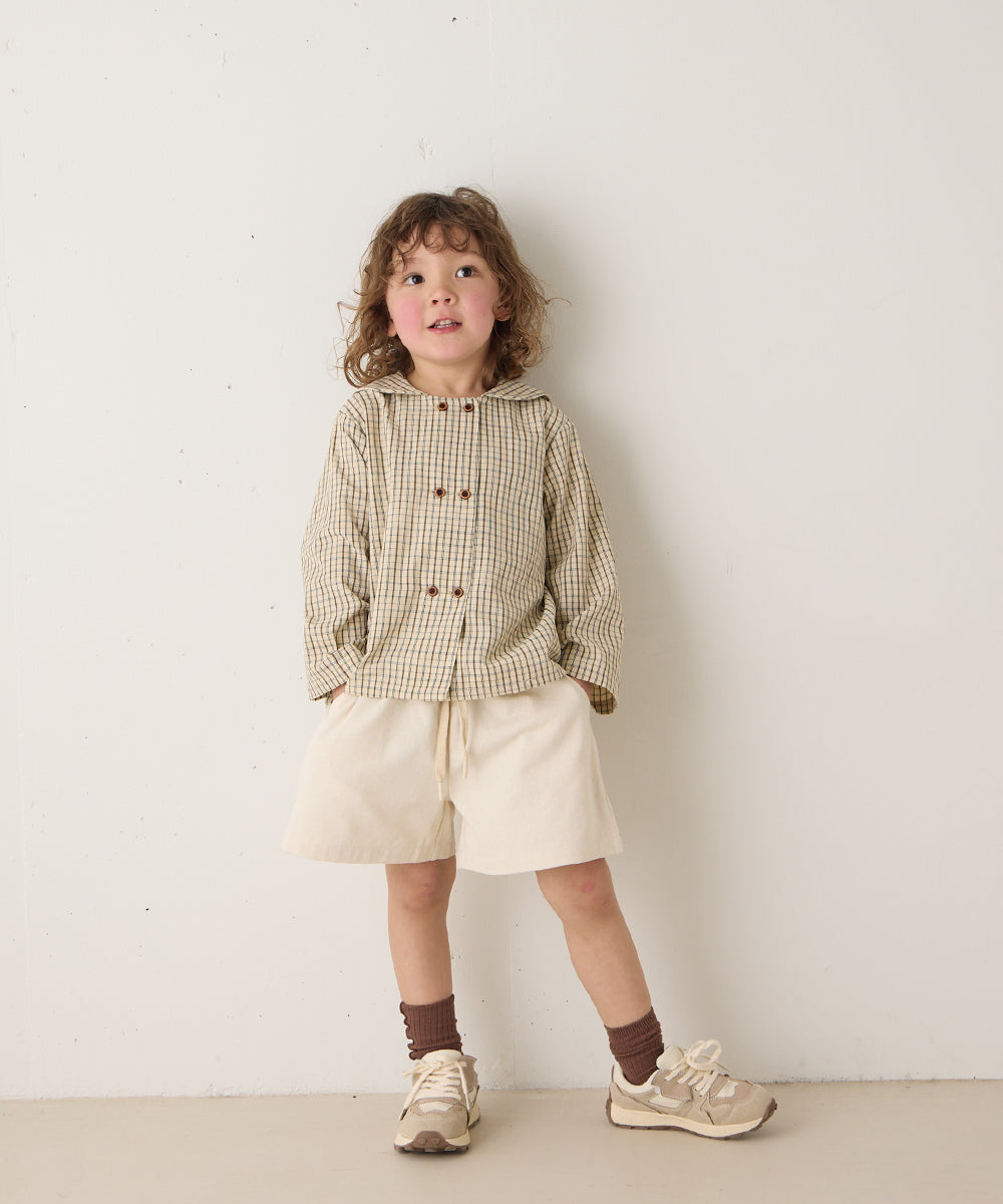 ウエストデザインショートパンツ