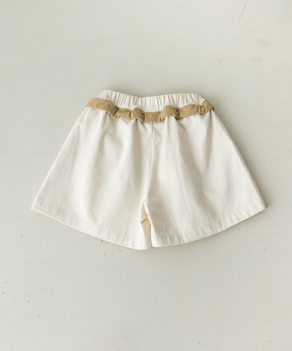 ウエストデザインショートパンツ