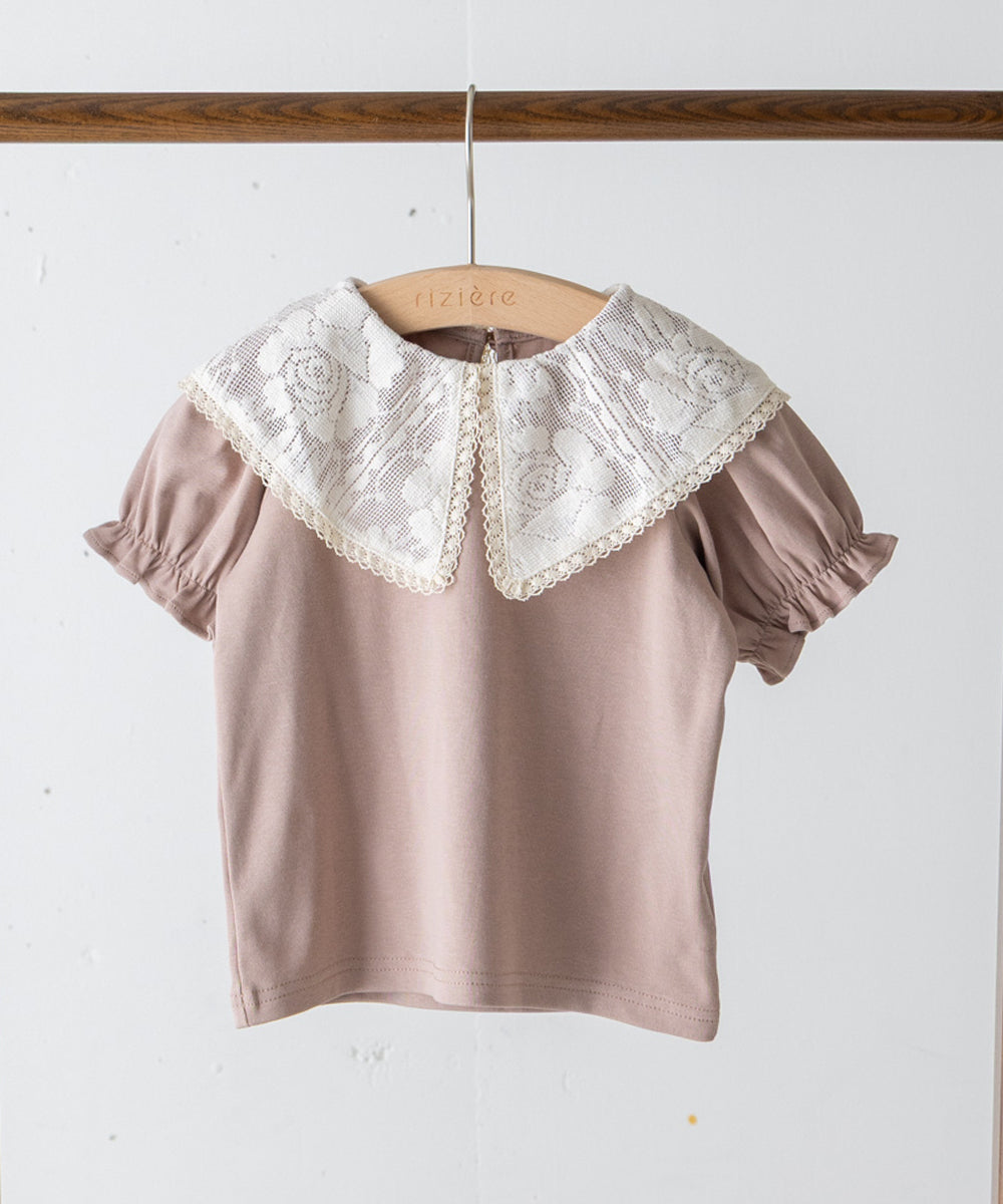 レースビッグカラートップス