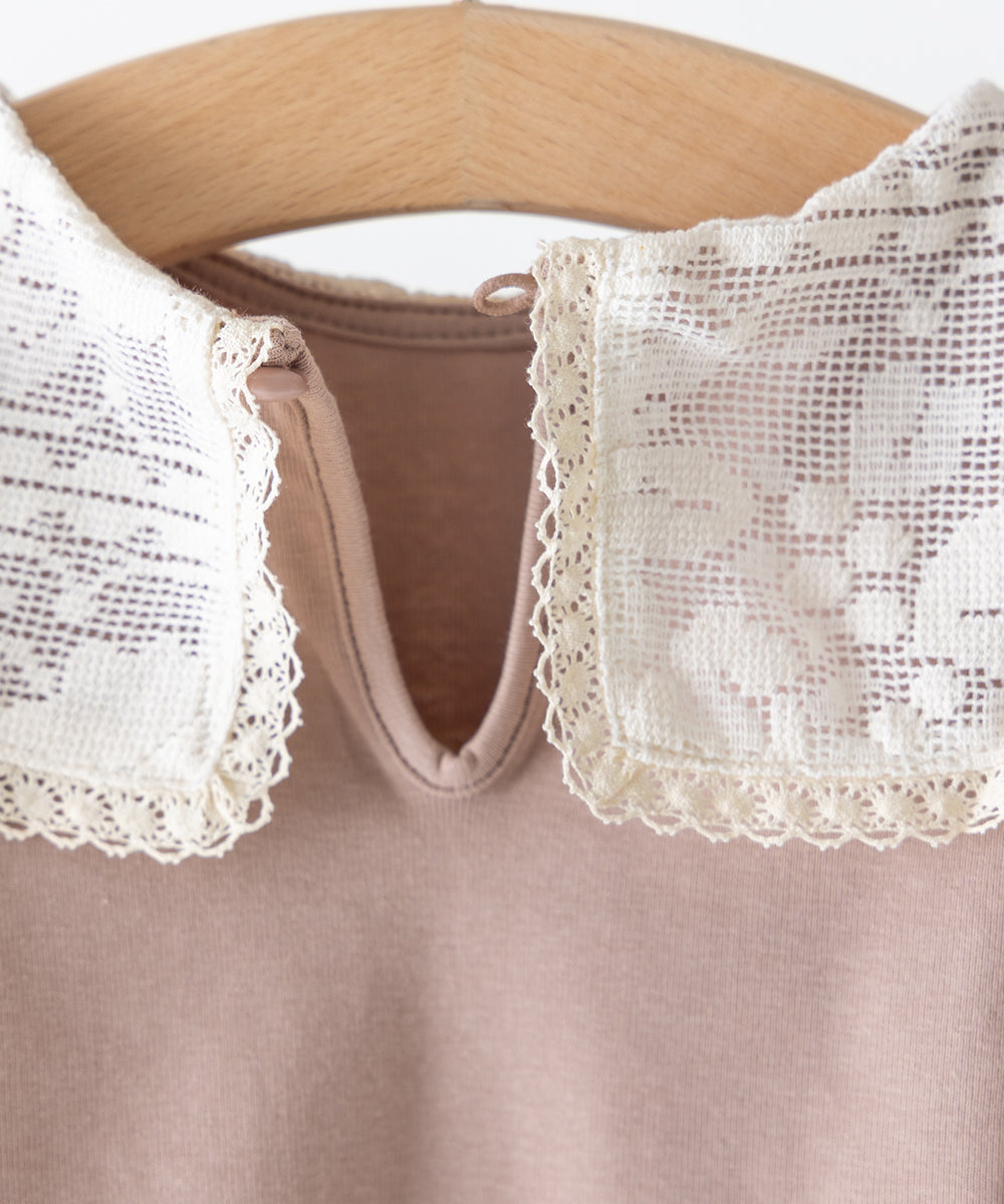 レースビッグカラートップス