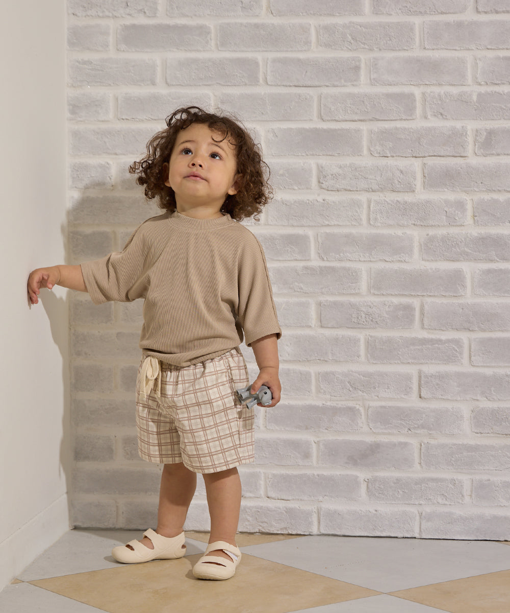 【cocoコラボ】チェック柄水陸両用スイムセットアップ