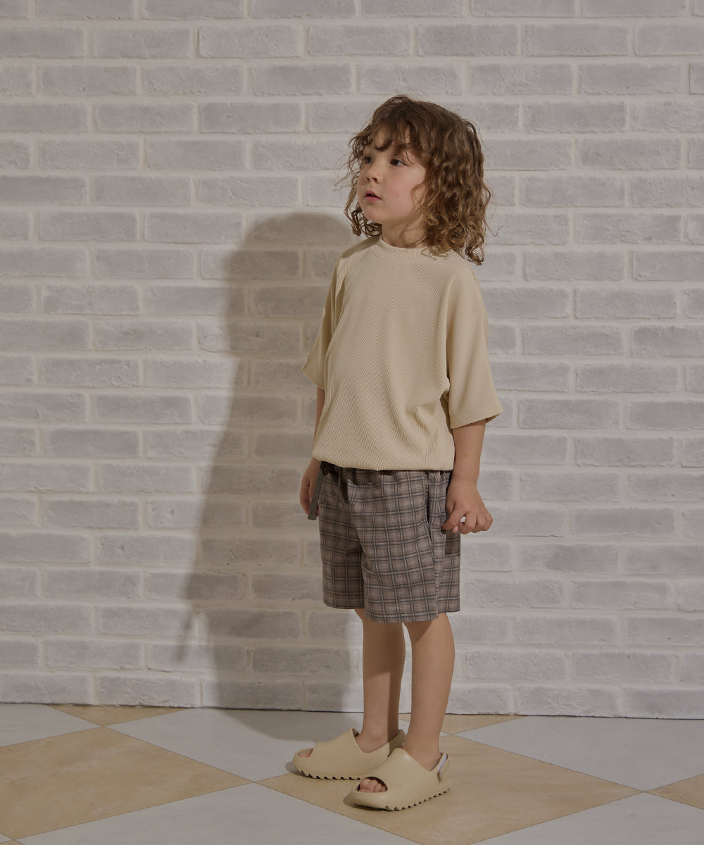 【cocoコラボ】チェック柄水陸両用スイムセットアップ