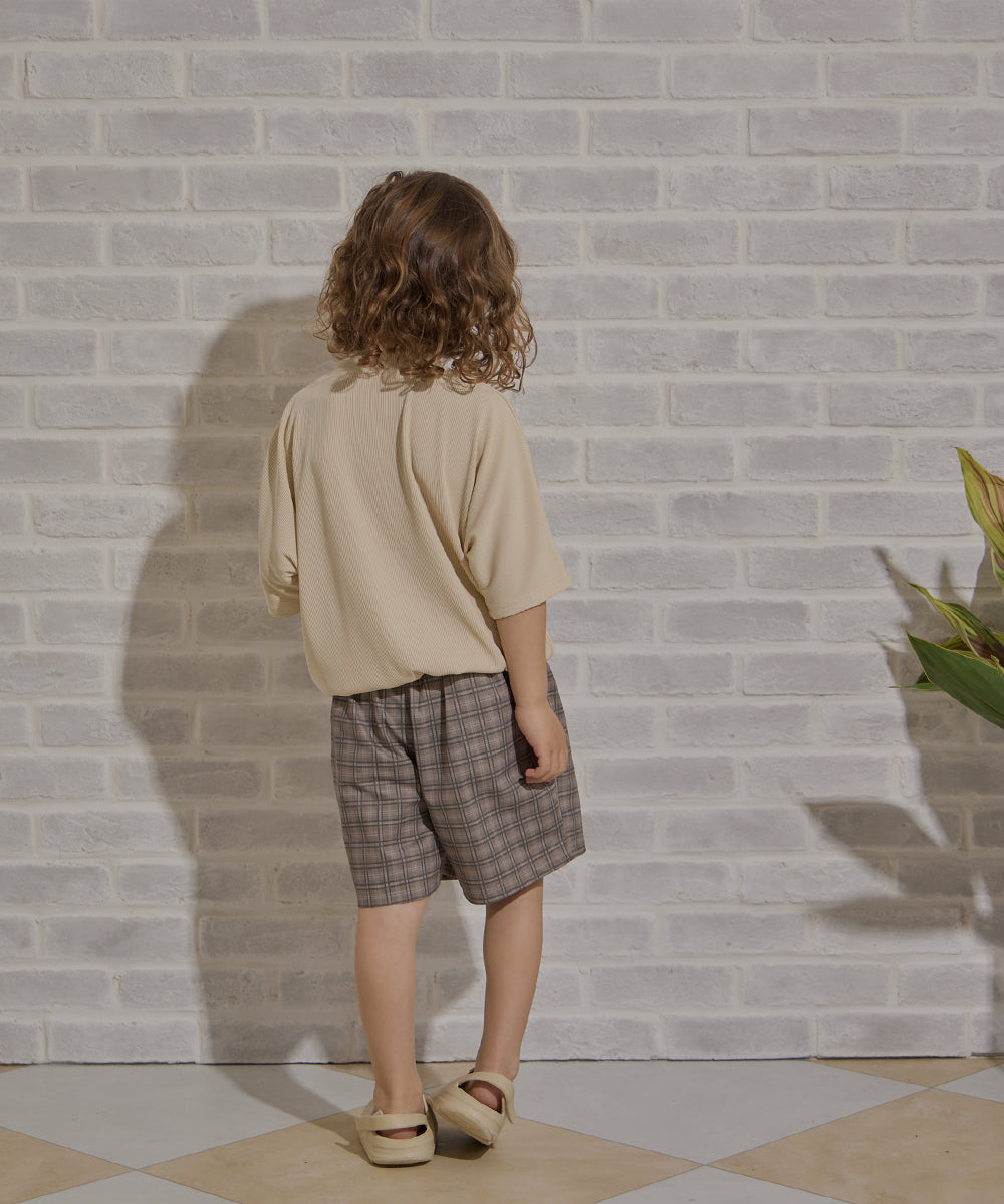 【cocoコラボ】チェック柄水陸両用スイムセットアップ