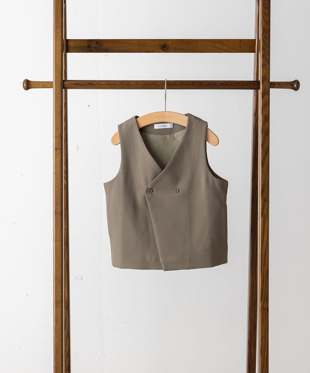 アシンメトリーデザインベスト