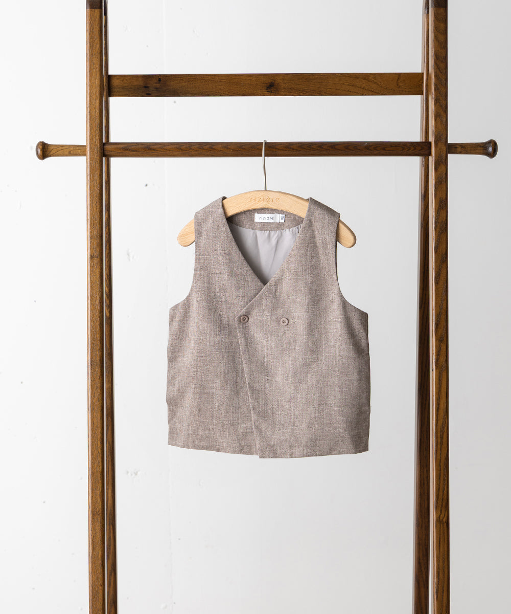 アシンメトリーデザインベスト