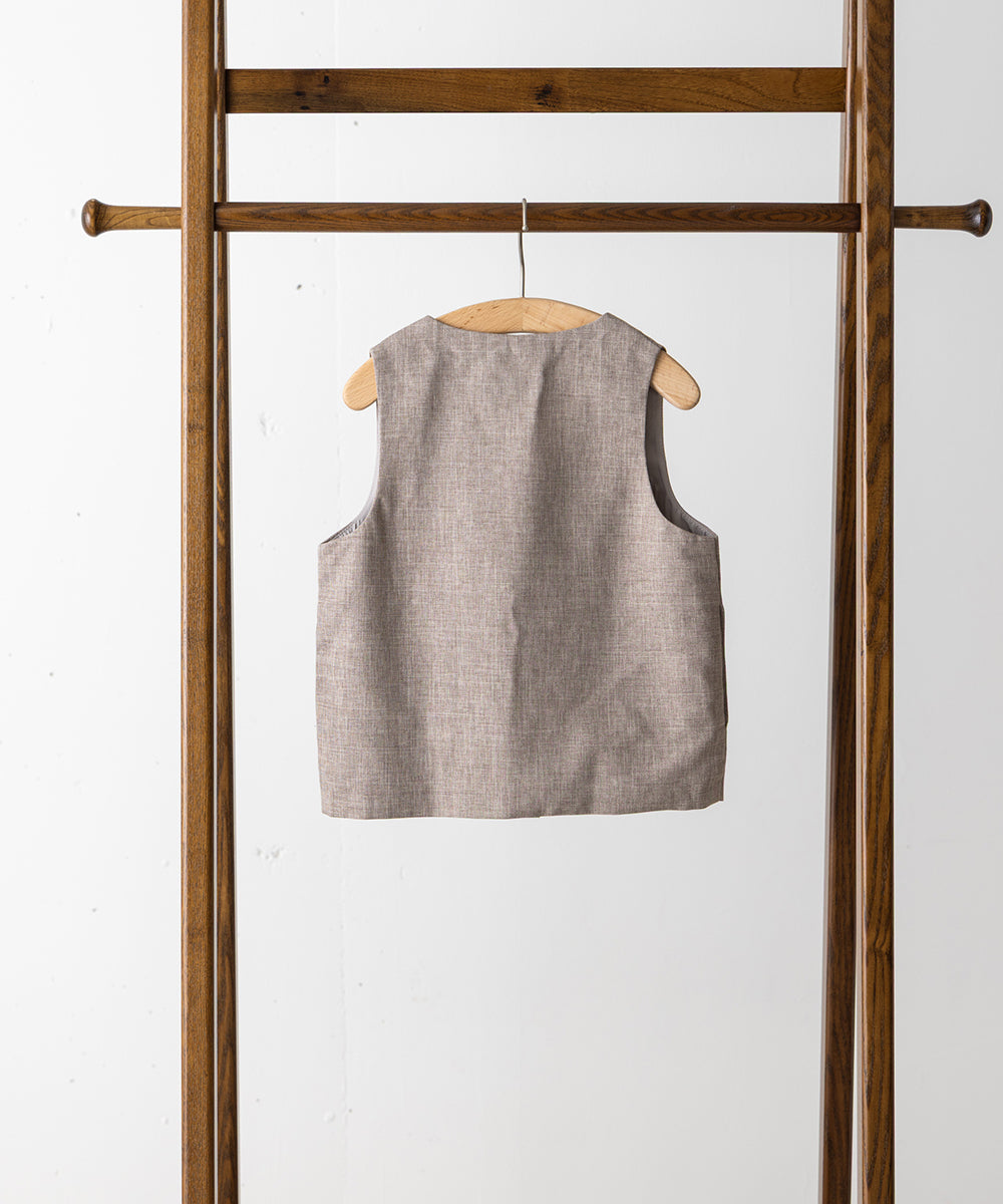 アシンメトリーデザインベスト