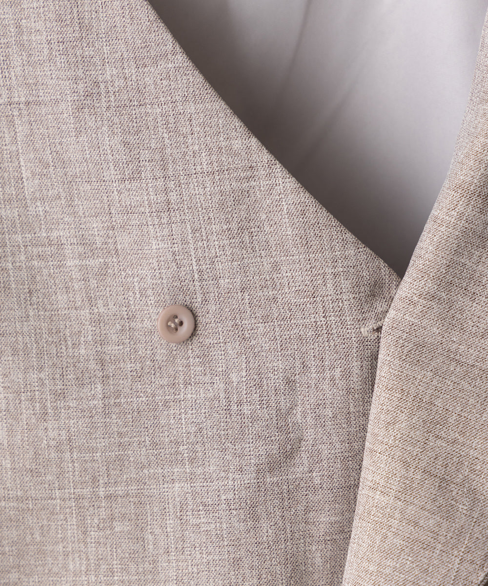 アシンメトリーデザインベスト