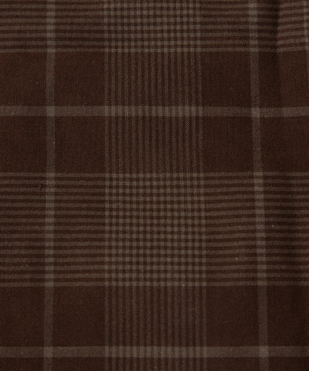 チェックフォーマルベスト