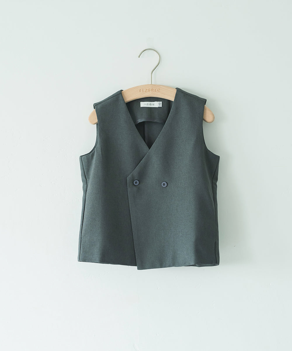 アシンメトリーデザインベスト