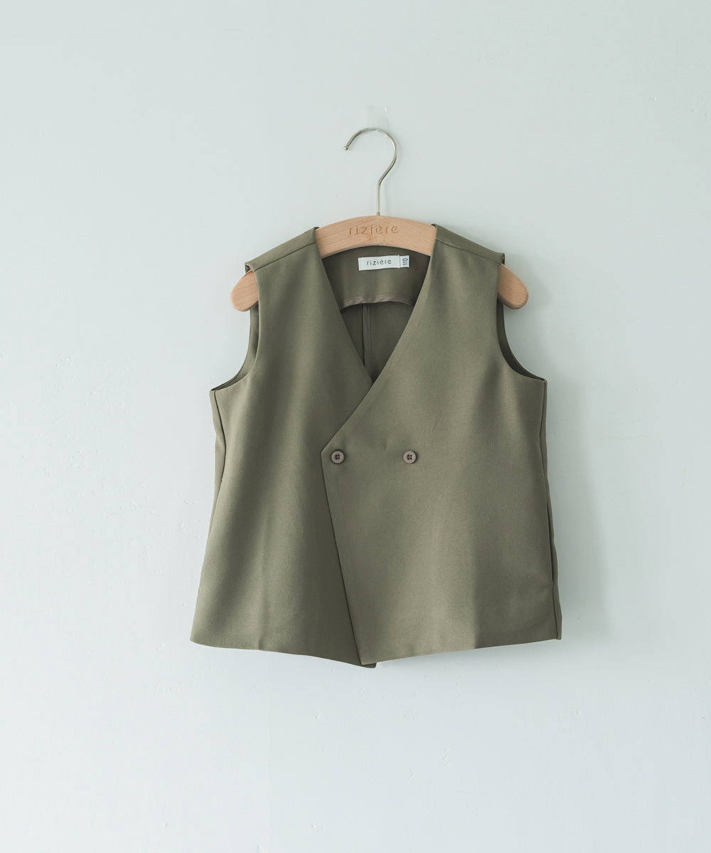 アシンメトリーデザインベスト