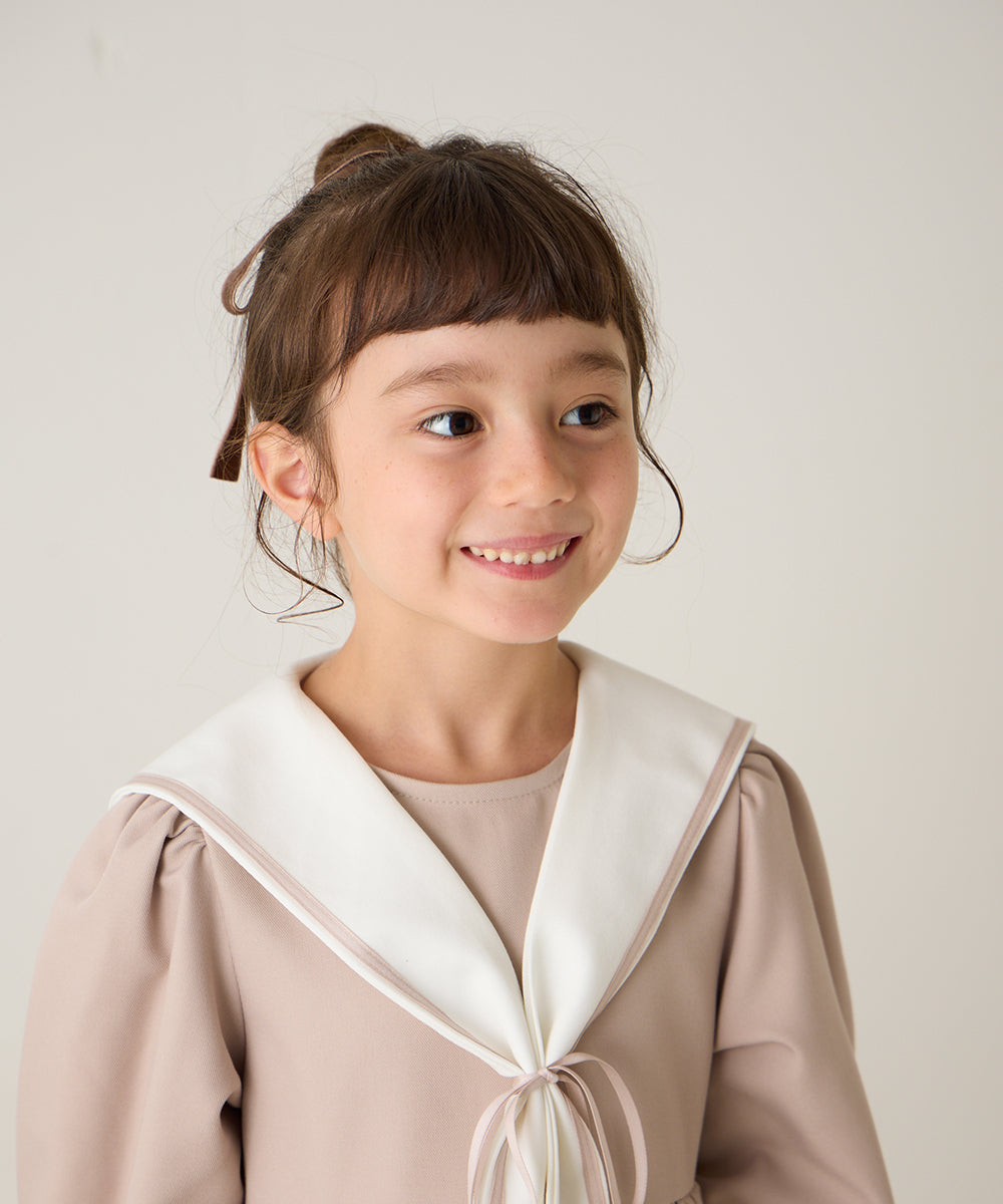 チャーム付きベルベットヘアリボン