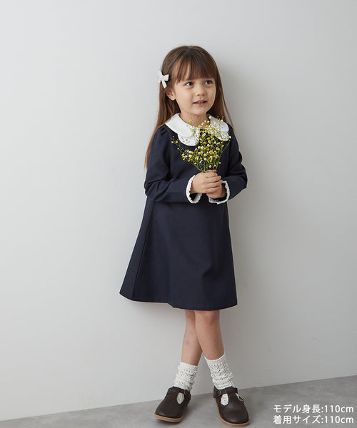 riziere セレモニー riziere ワンピース 「リンクコーデ」ダブルカラーセレモニー