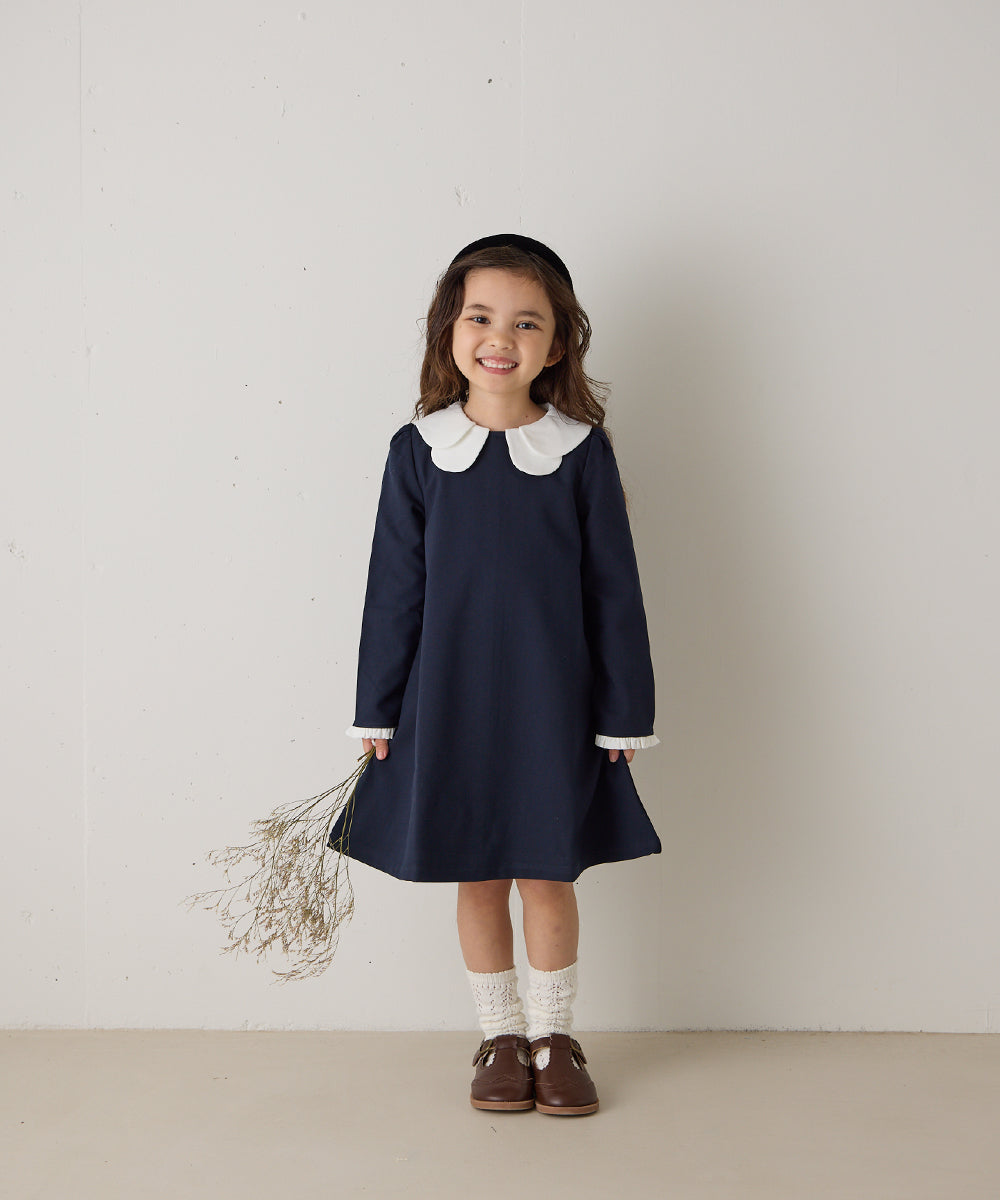 親子リンクコーデ　ドレス2着セット　ハンドメイド　ワンピース　ネイビー 楽天市場】ブルー ワンピース（親子ペアルック｜キッズファッション