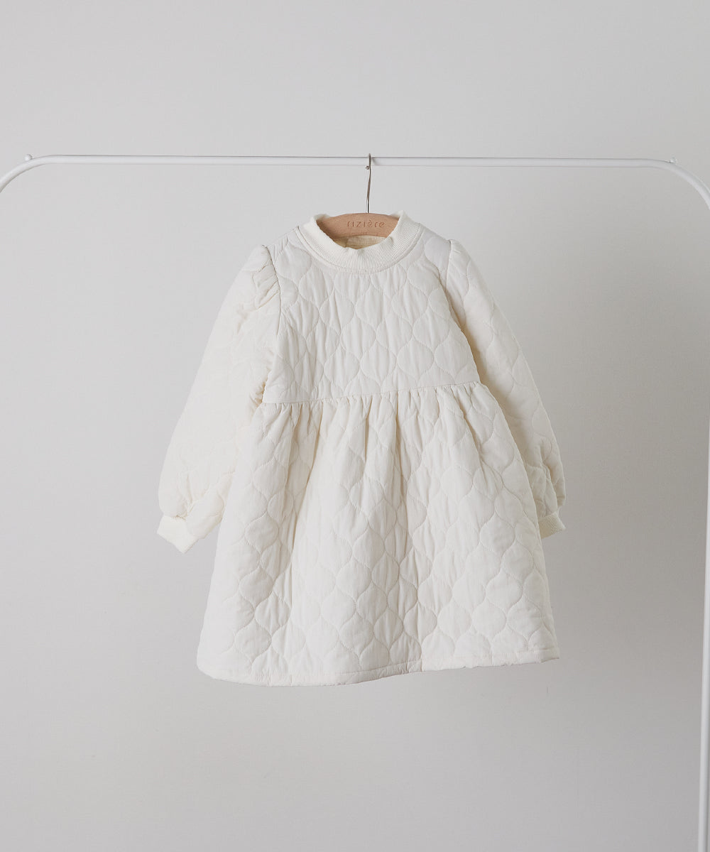 リンクコーデ】キルティングワンピース