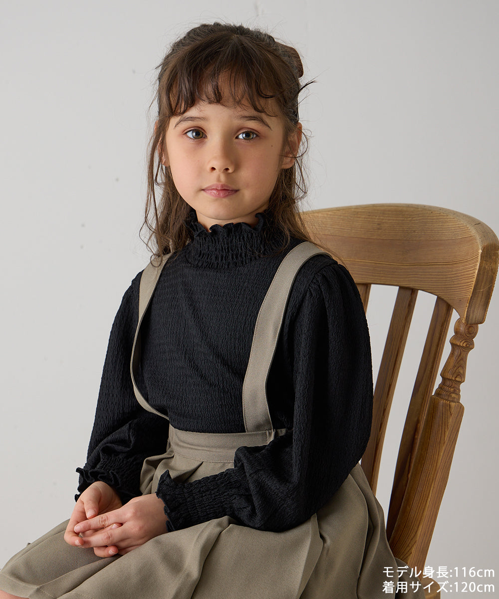 シャーリングカラープルオーバー（MOMとお揃い）