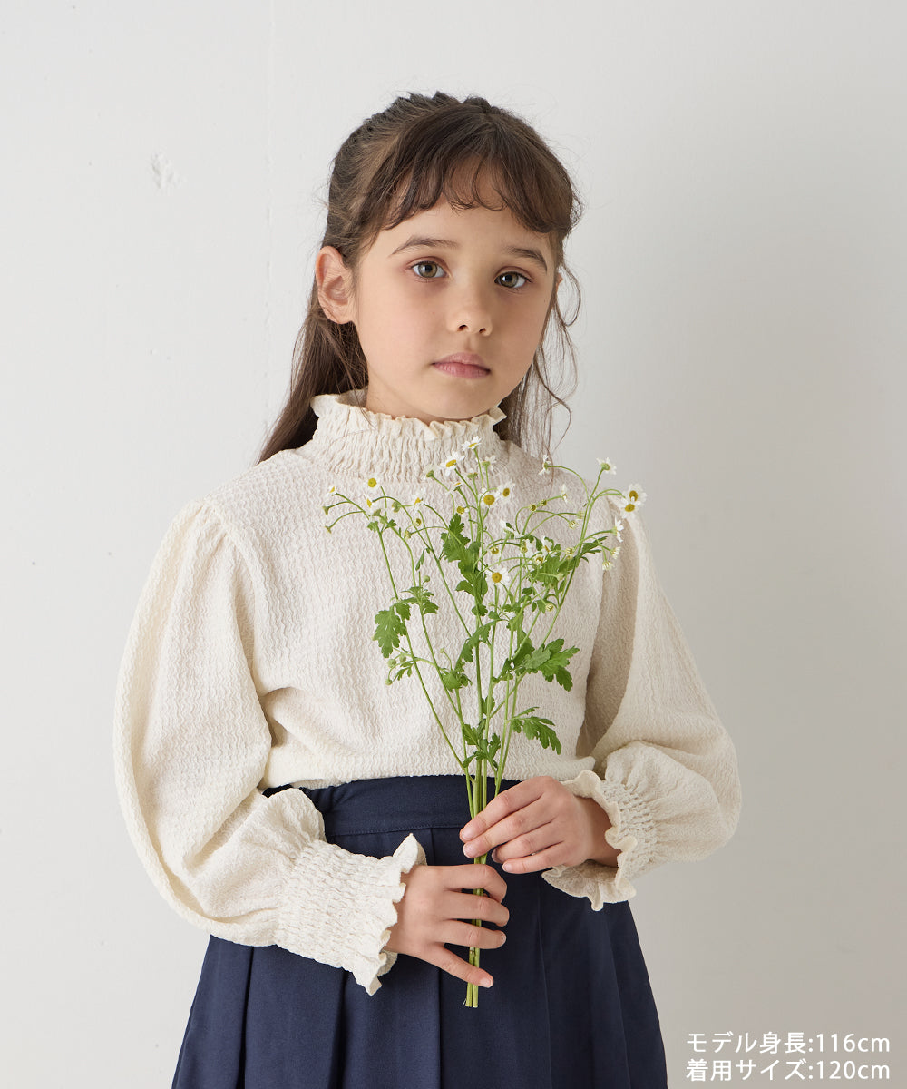 シャーリングカラープルオーバー（MOMとお揃い）