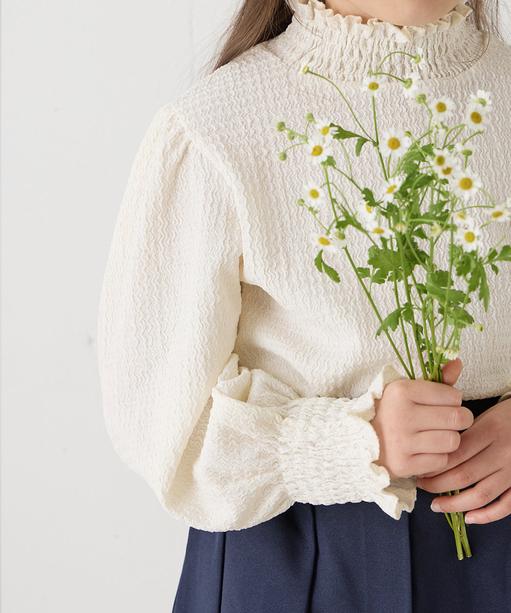 シャーリングカラープルオーバー（MOMとお揃い）