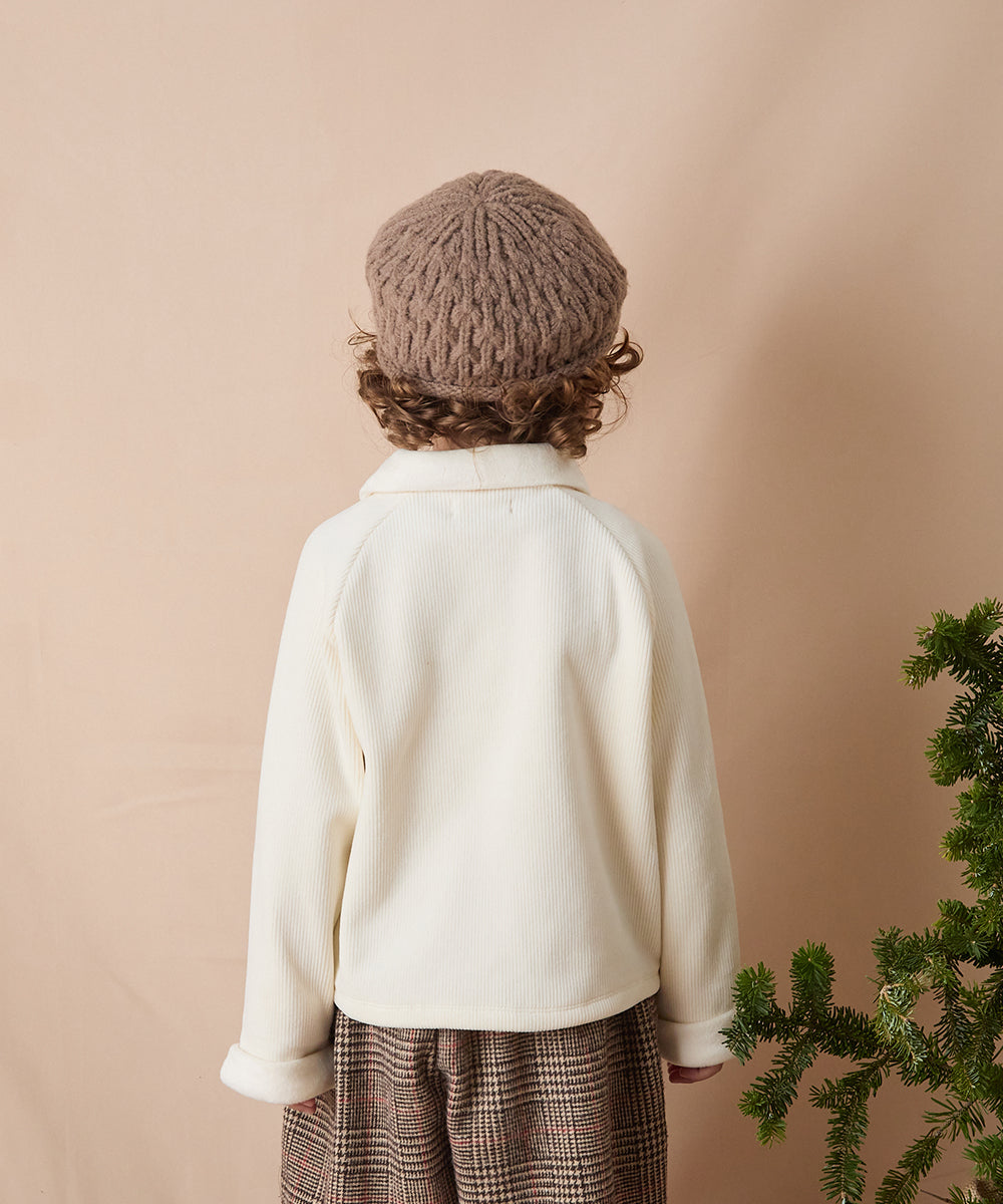 ふんわりあったかポロシャツ