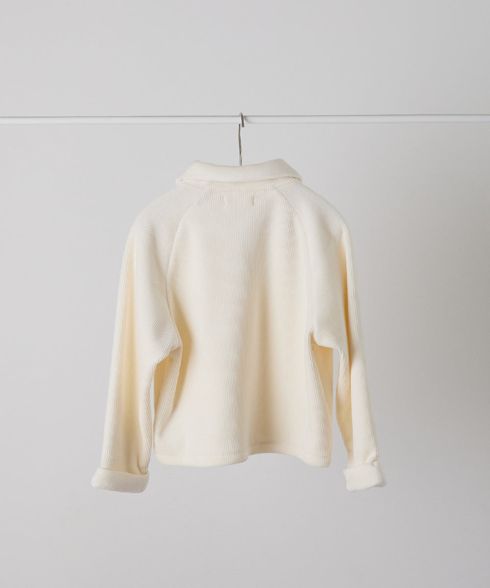 ふんわりあったかポロシャツ