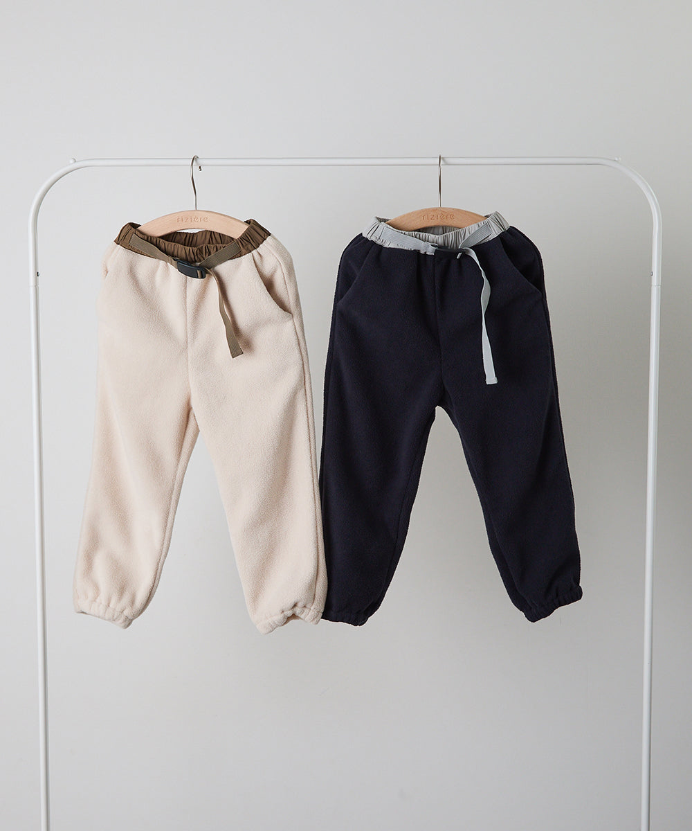 バイカラーフリースパンツ