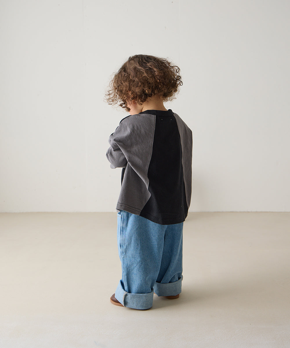 配色切り替えプルオーバー