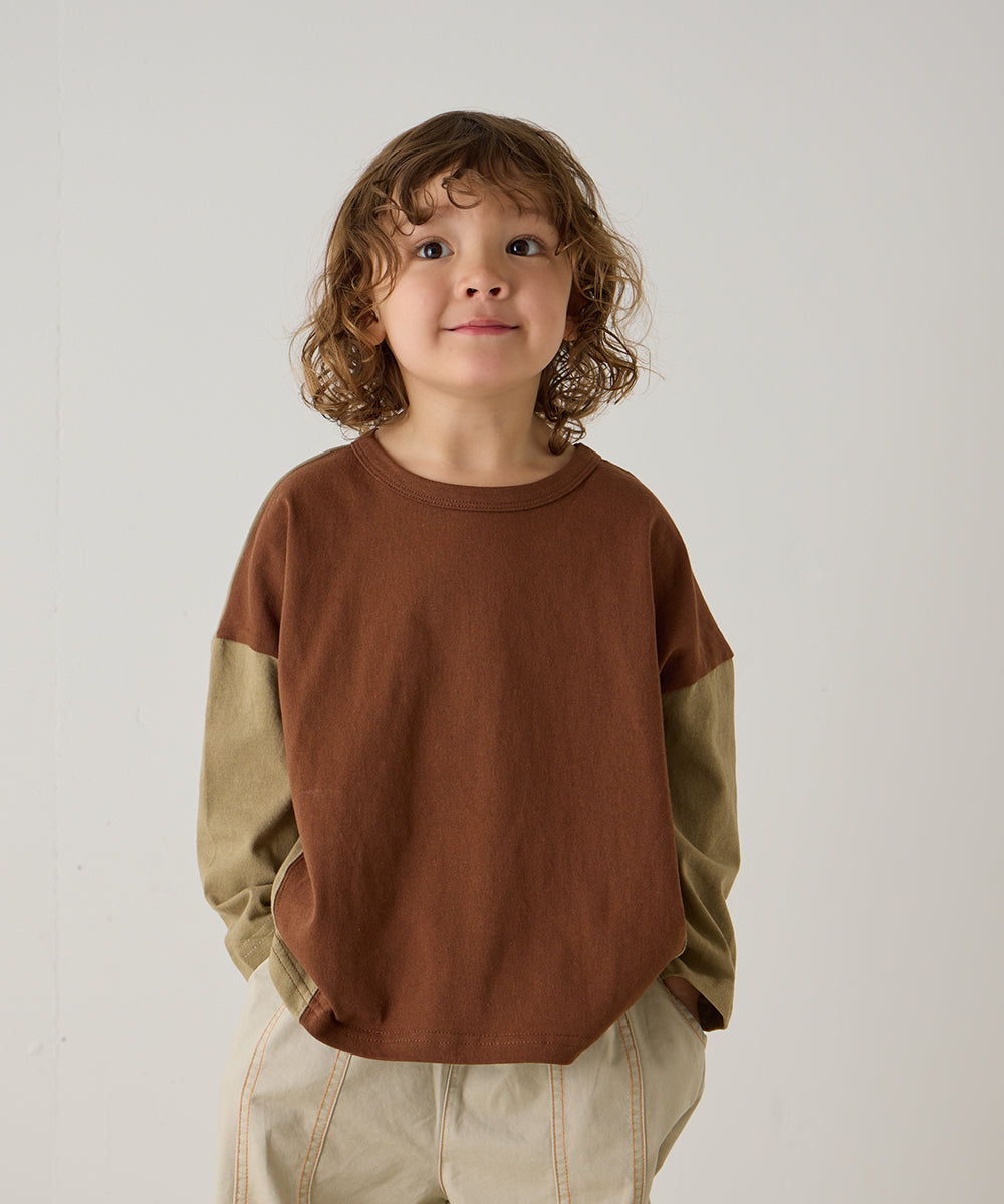 配色切り替えプルオーバー