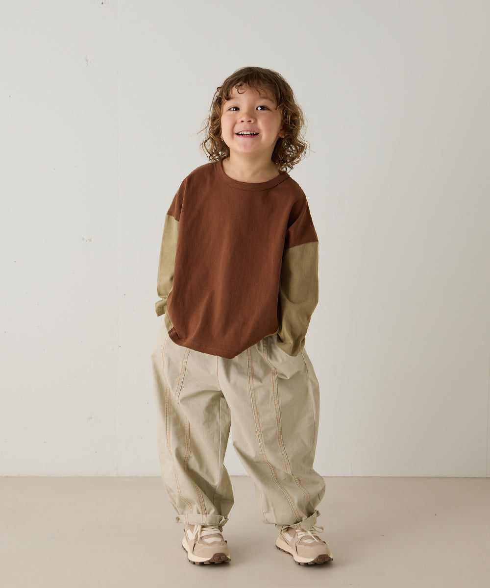 配色切り替えプルオーバー