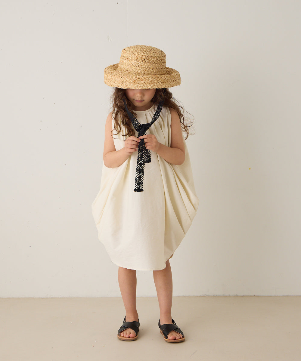 ラフィアバケットハット