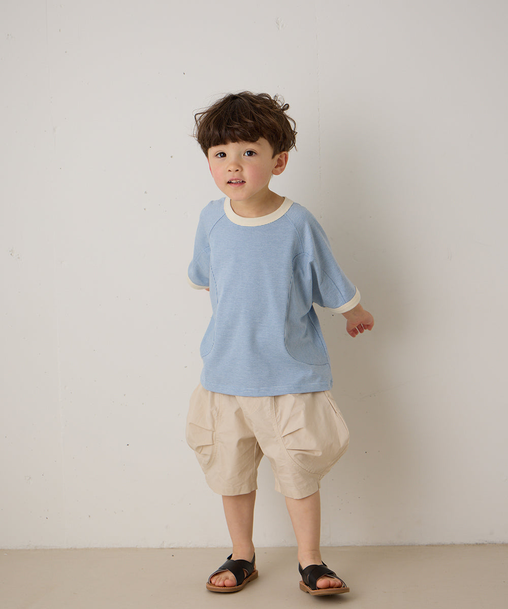バルーン切り替えハーフパンツ