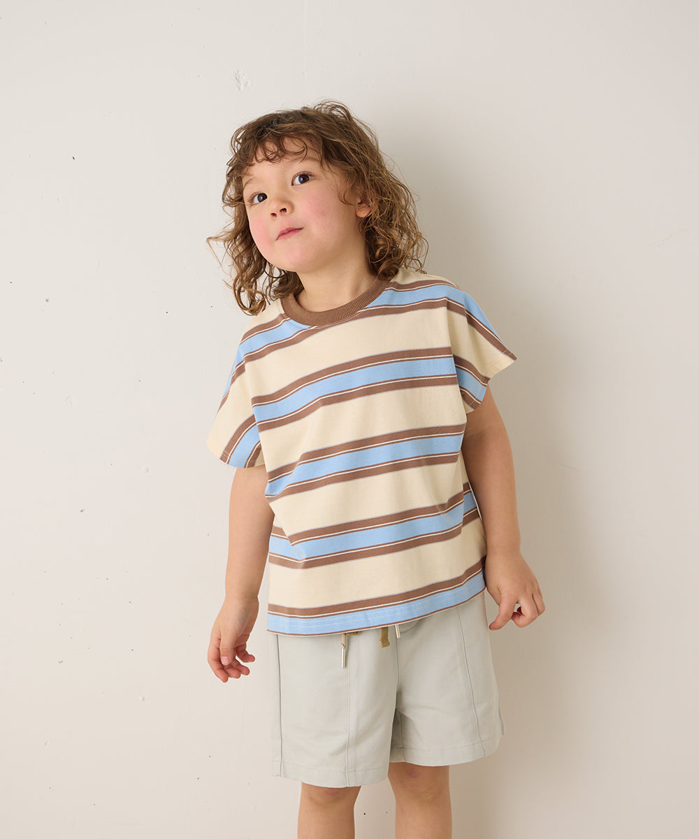 ドローストリング付きセンターシームショートパンツ