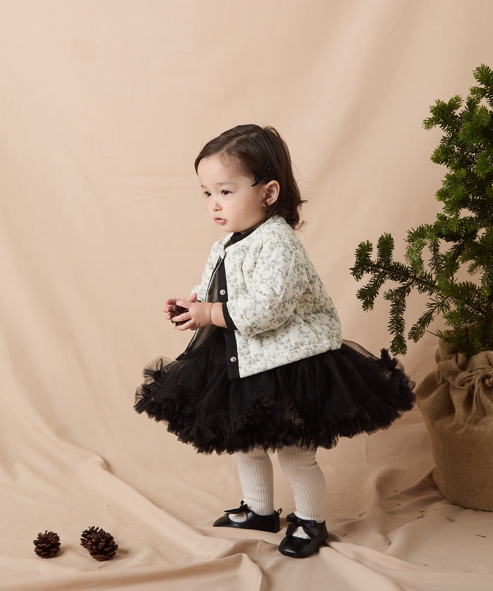 Rosy Monster チュールスカート　Sサイズ ミディ丈】ギャザー切り替えチュールスカート【JM2354BE】 商品詳細