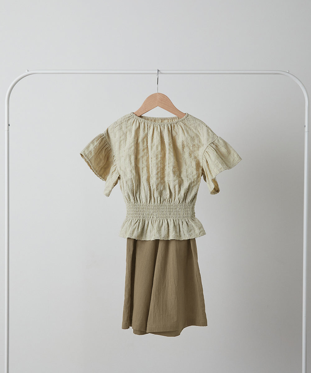 【リンクコーデ】2WAYパンツガールズセットアップ