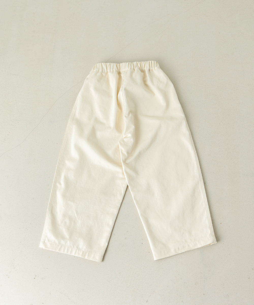 ウォッシュ加工サークルポケットパンツ