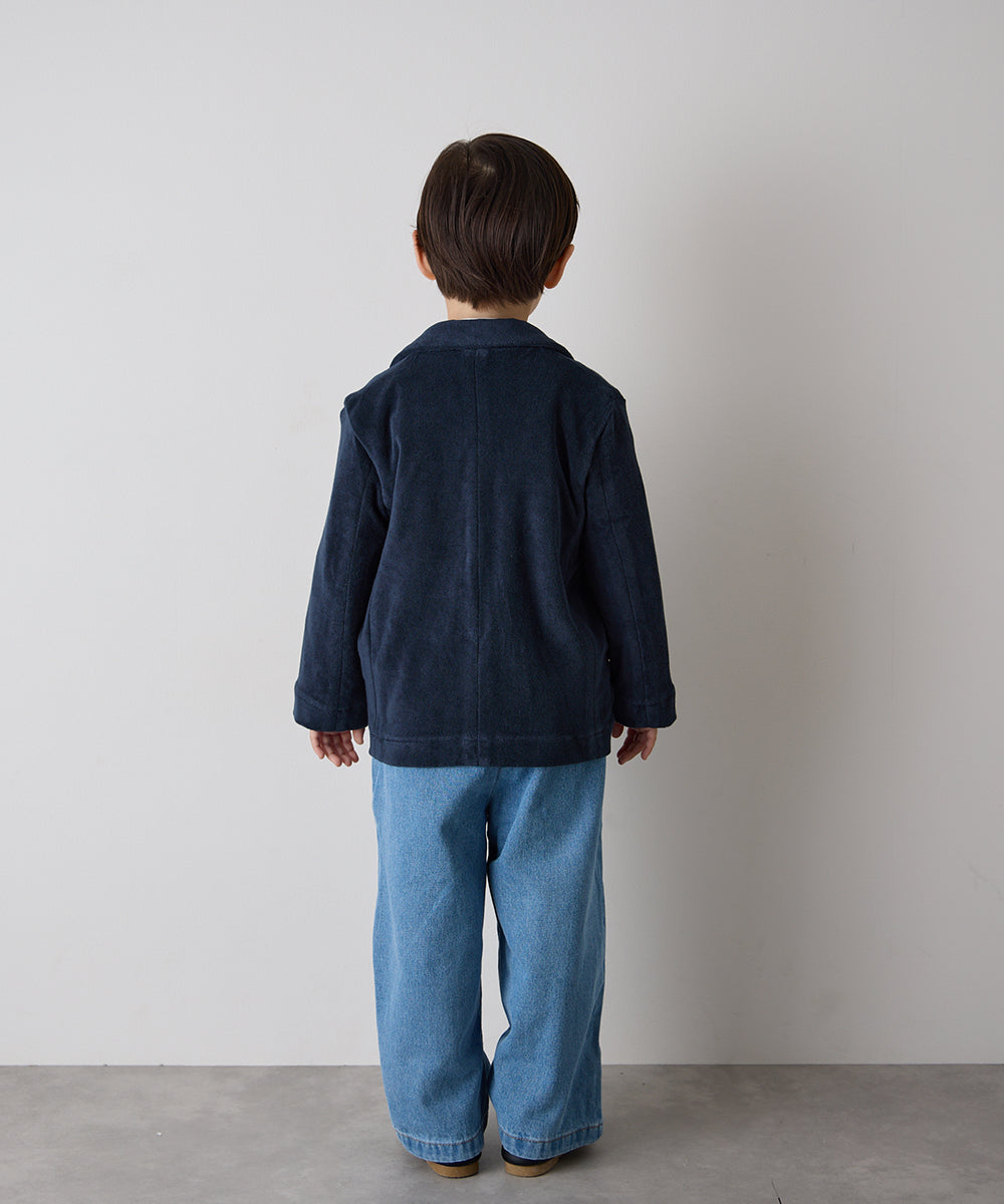 ダブルボタンパイルテーラードジャケット