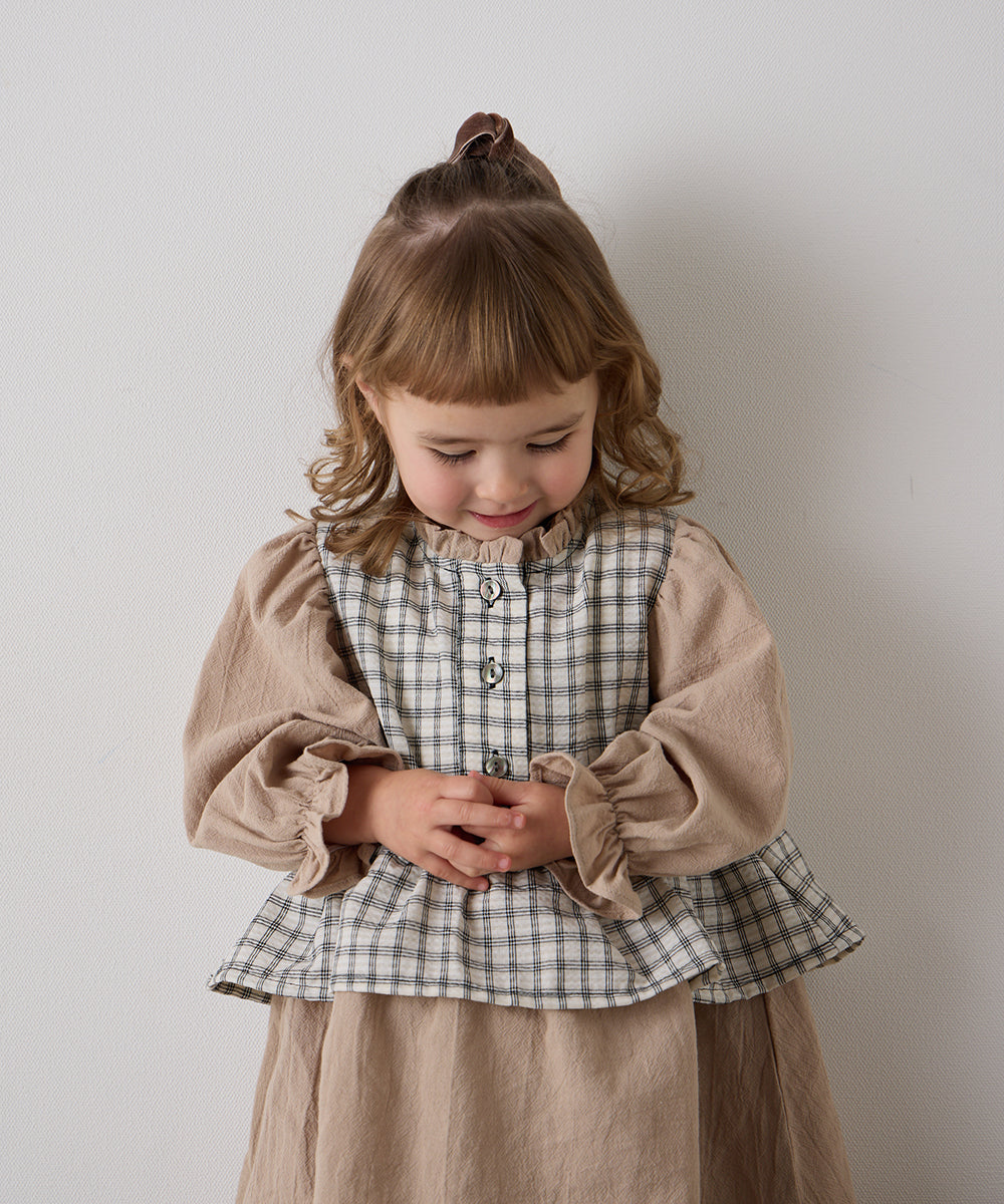 レイヤード風ワンピース