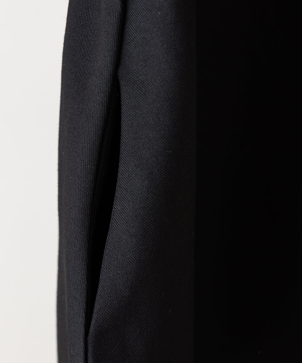 【リンクコーデ】ダブルカラーキャップスリーブワンピース