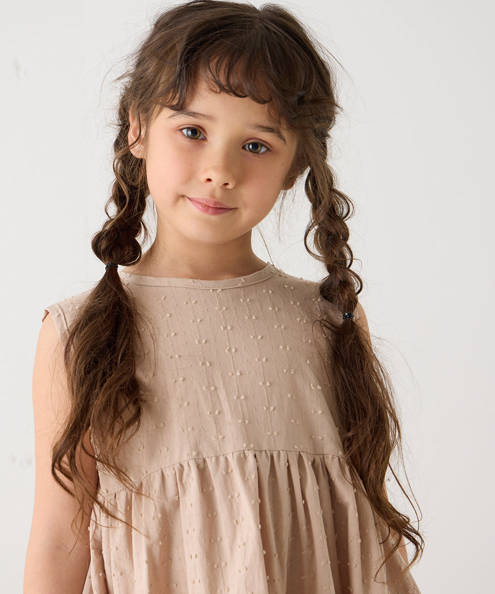 ドビードットバックリボンワンピース